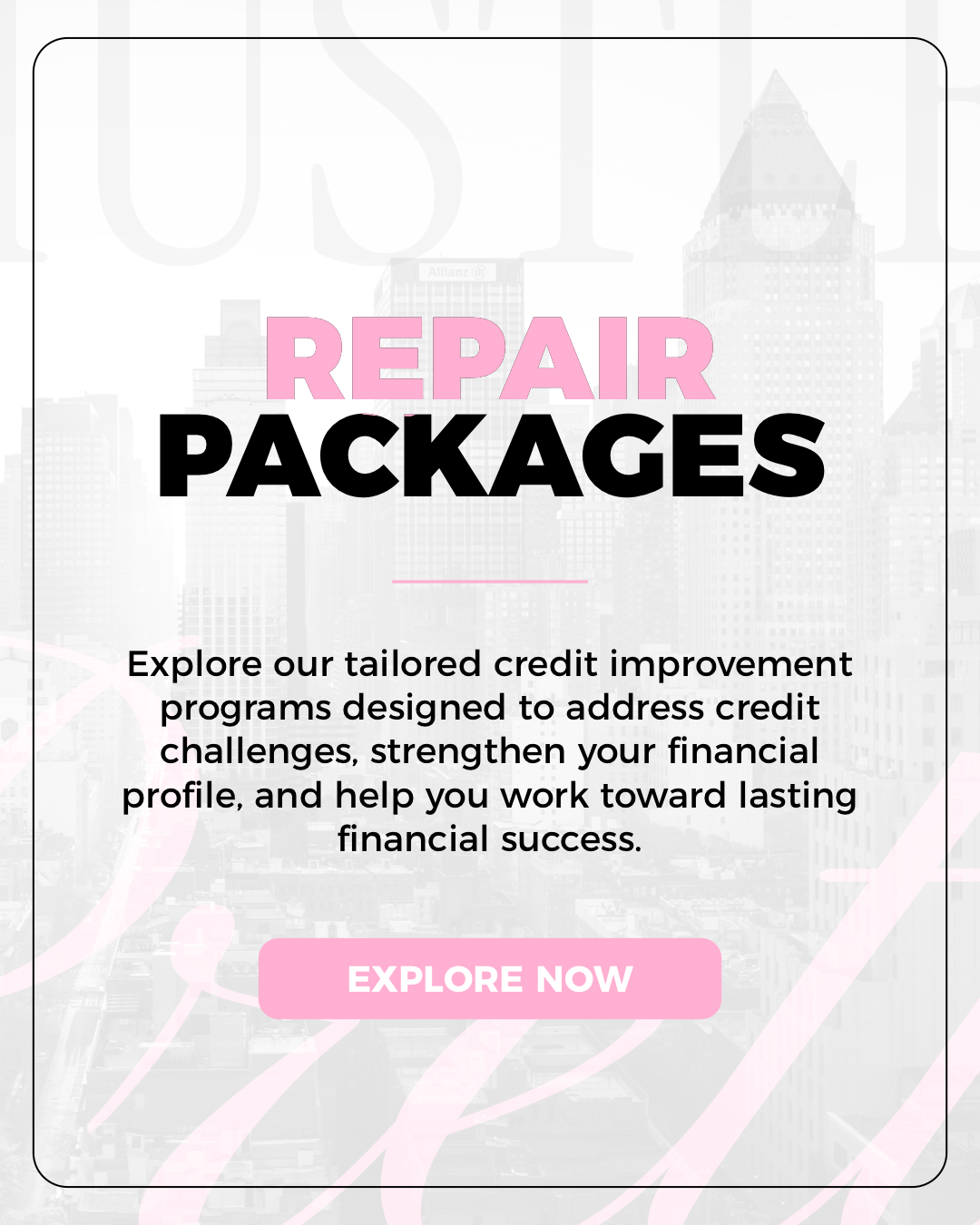 Credit Repair Packages
