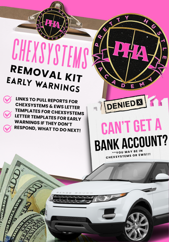 Chex Systems/Early Warnings Kit